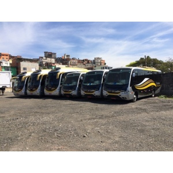 Aluguel de ônibus de Turismo Valor na Cumbica - Ônibus de Aluguel