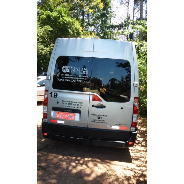 Locação de Vans na Chácara Maria Aparecida - Transfer de Van