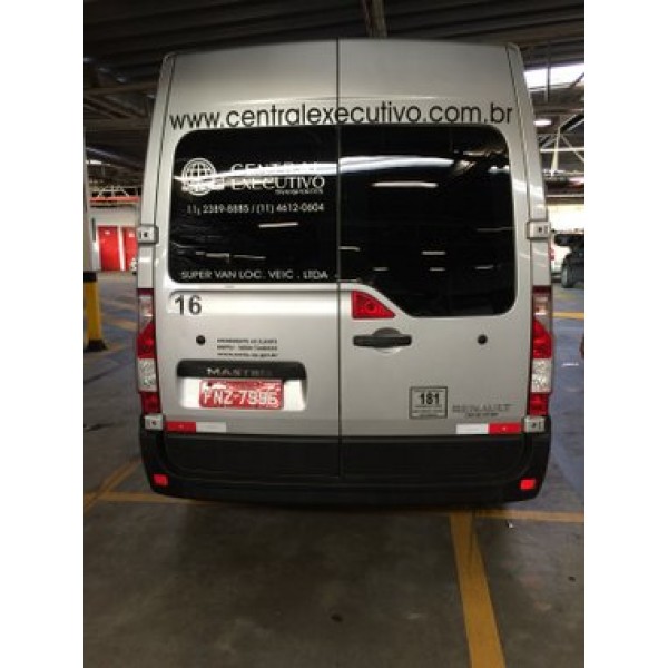 Van para Transporte de Passageiros na Cidade São Mateus - Aluguel Van SP Preço